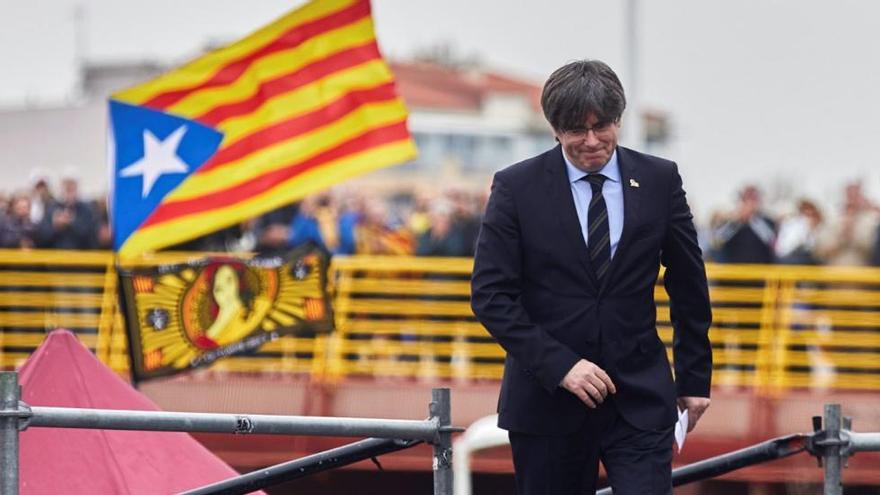 Puigdemont és escridassat a Cotlliure i Torra visita Ribesaltes