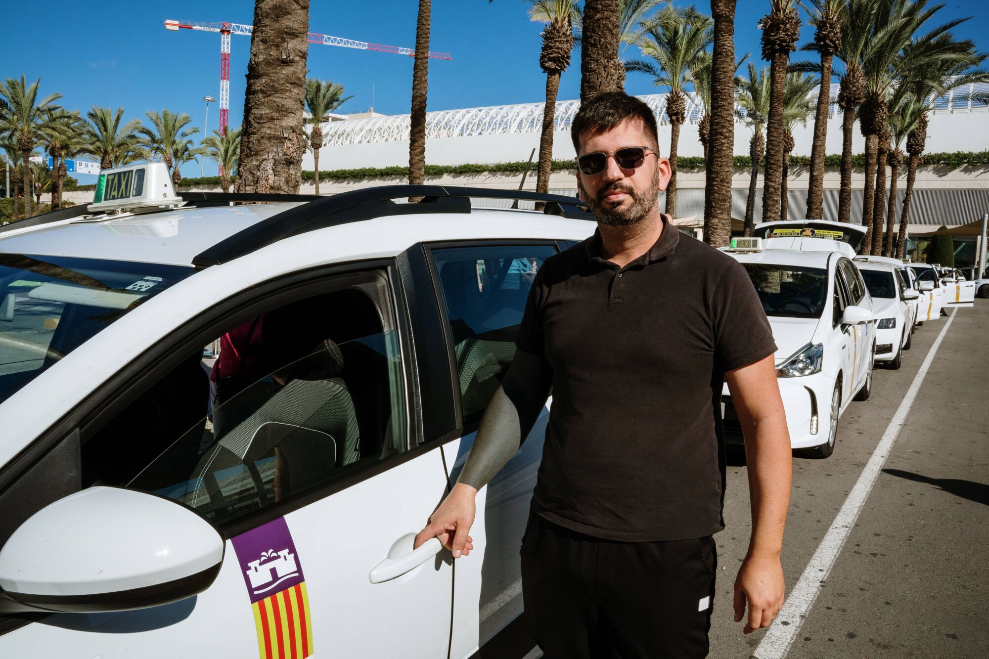 Taxis aeropuerto de Palma Son Sant Joan - Nueva parada de taxis - Obras aeropuerto