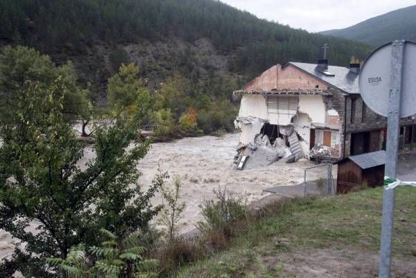 Fotogalería: Lluvias torrenciales en Aragón