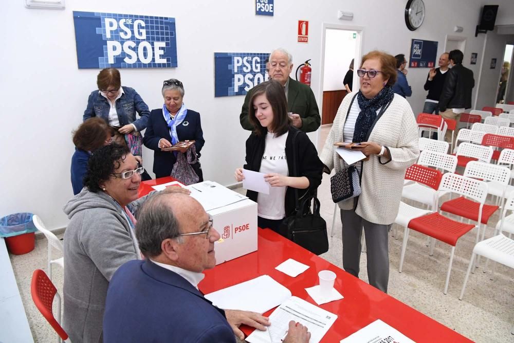 Las primarias del PSOE, en A Coruña