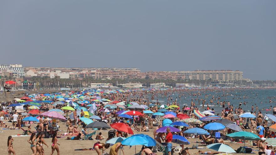 Valencia sufre una cuarta ola de calor con temperaturas que rozan los 40 grados