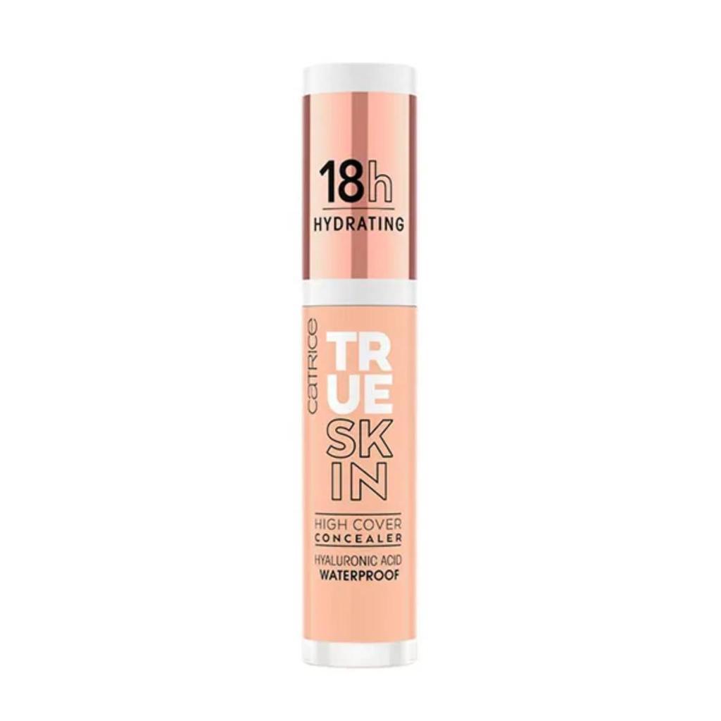 El corrector True Skin High Cover con ácido hialurónico hidrata hasta 18 horas y combina una excelente cobertura con una textura ligera y un cuidado excelente.
