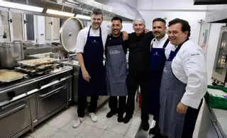 El día en el que la Cocina Económica de Gijón se llevó una estrella Michelin: arroz con pitu y bonito, puré emulsionado...