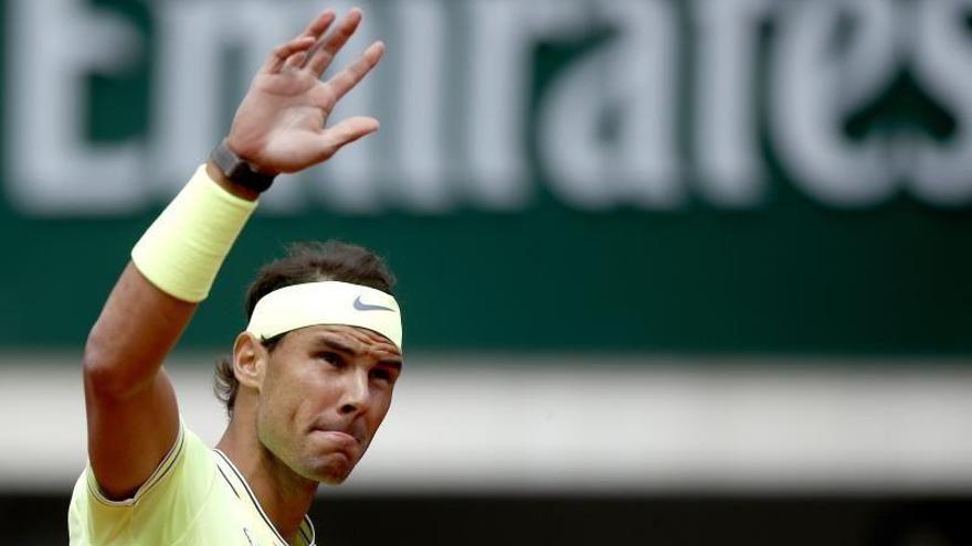 Nadal camina sin sobresaltos a la segunda ronda de Roland Garros