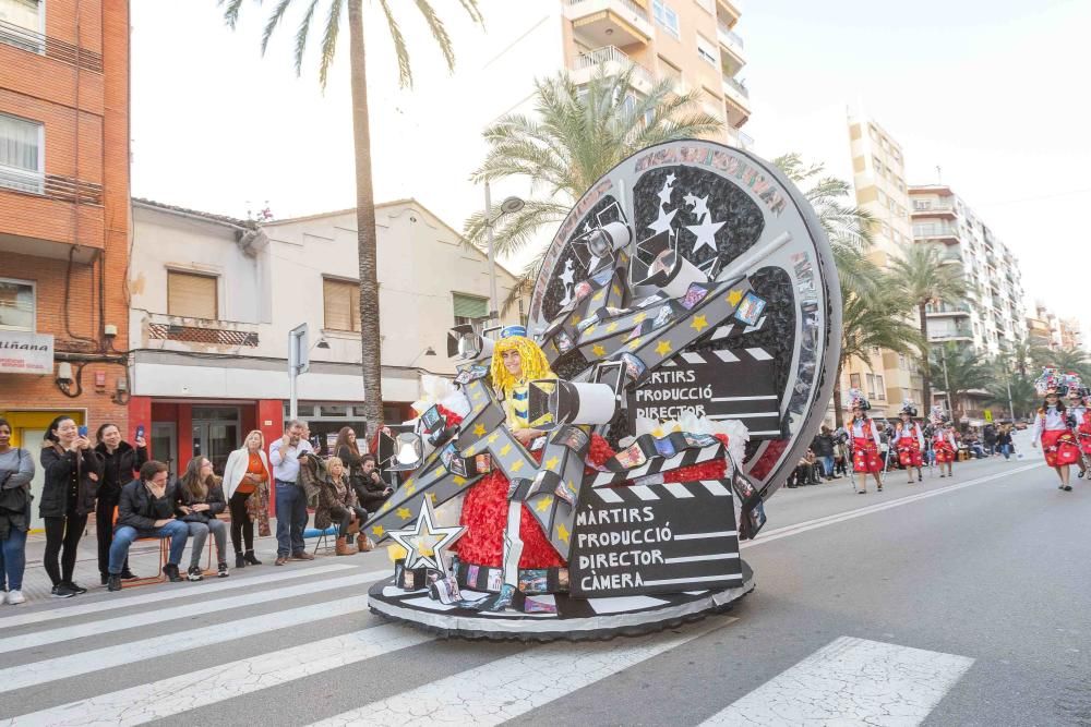 Cabalgata de disfraces de las Fallas de Gandia