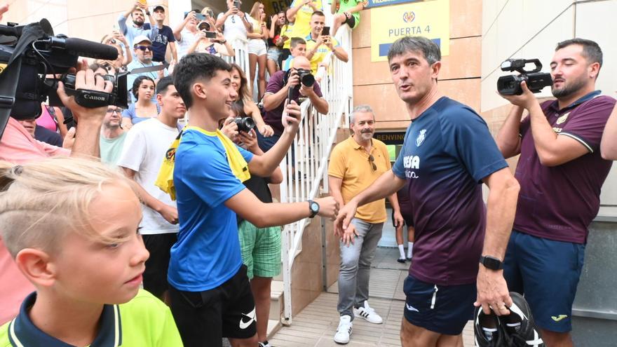 Galería | Las mejores imágenes del primer entrenamiento de Pacheta con el Villarreal