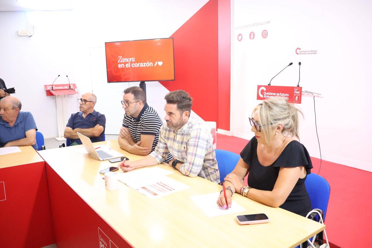 Reunion de comision ejecutiva provincial del Psoe