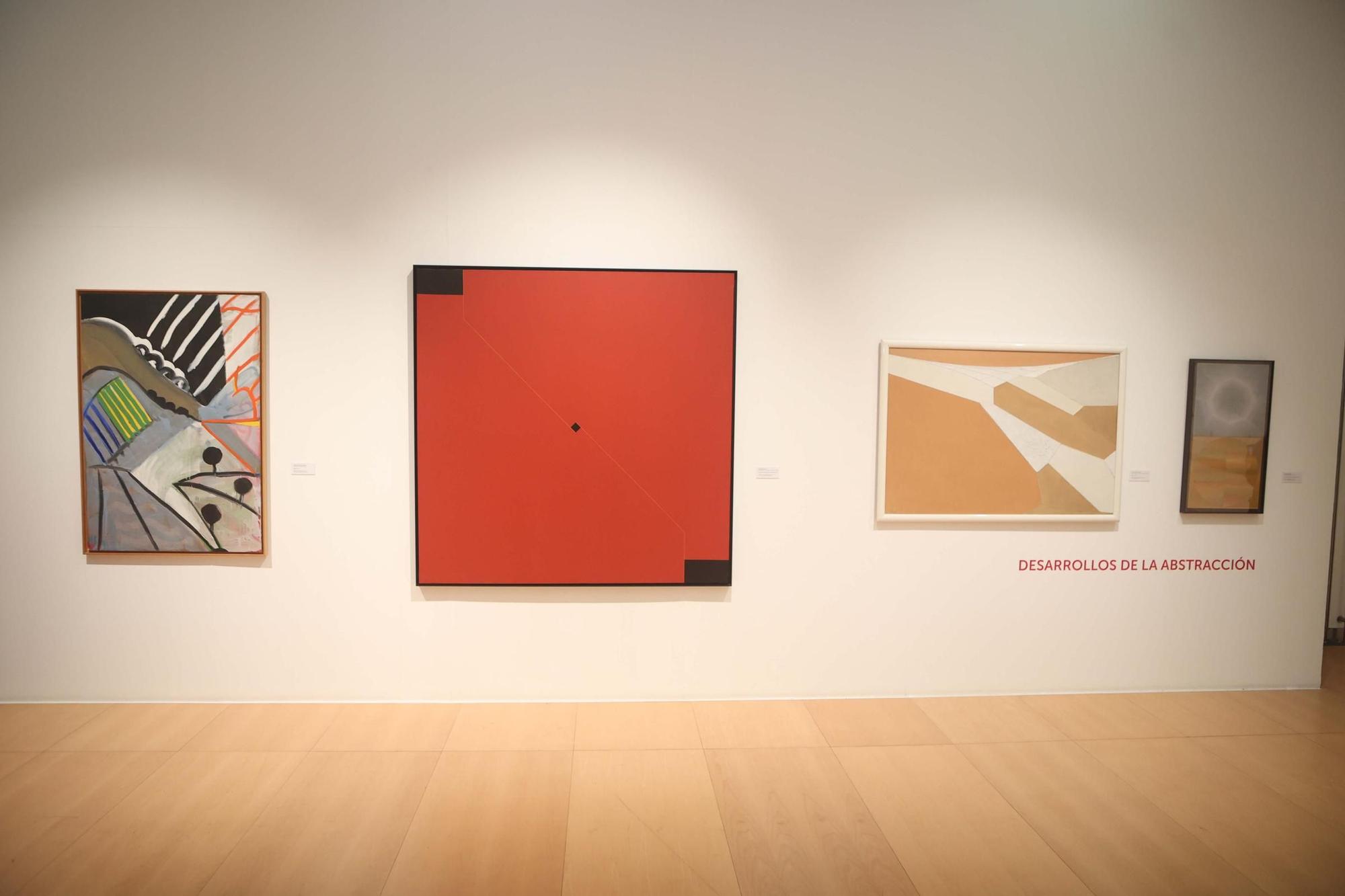 Inauguración de la exposición 'Compromiso con el arte' en A Coruña