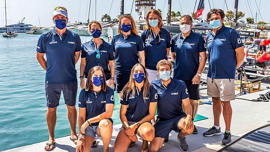 Fernando León, Theresa Zabell, Corina Graf, Patricia Guerra, Pepote Ballester, Kiko Sánchez Luna, Paula Barceló, Patricia Cantero y Nicolás Rodríguez.