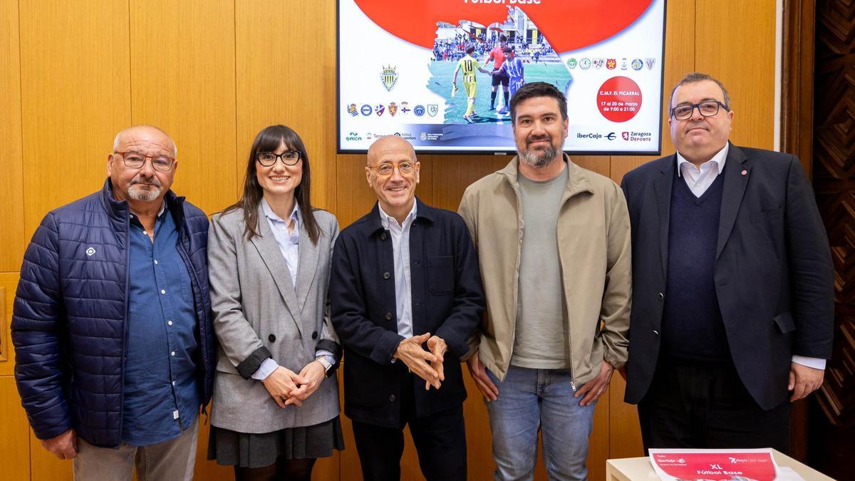 La presentación del torneo ha tenido lugar esta mañana en el Ayuntamiento de Zaragoza.