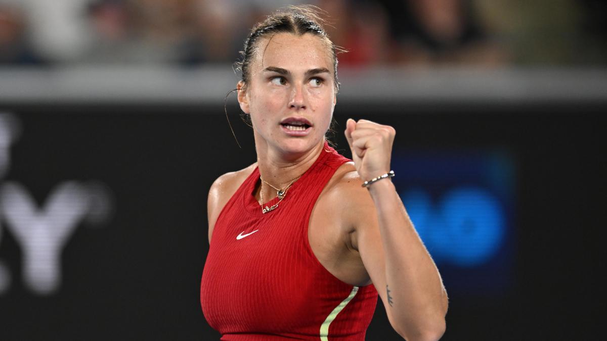 Sabalenka sigue a ritmo de récord en Australia