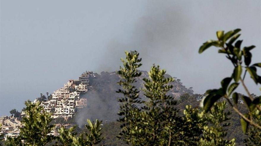 Incendio de Serra de Tramuntana, estabilizado a la espera de ser controlado