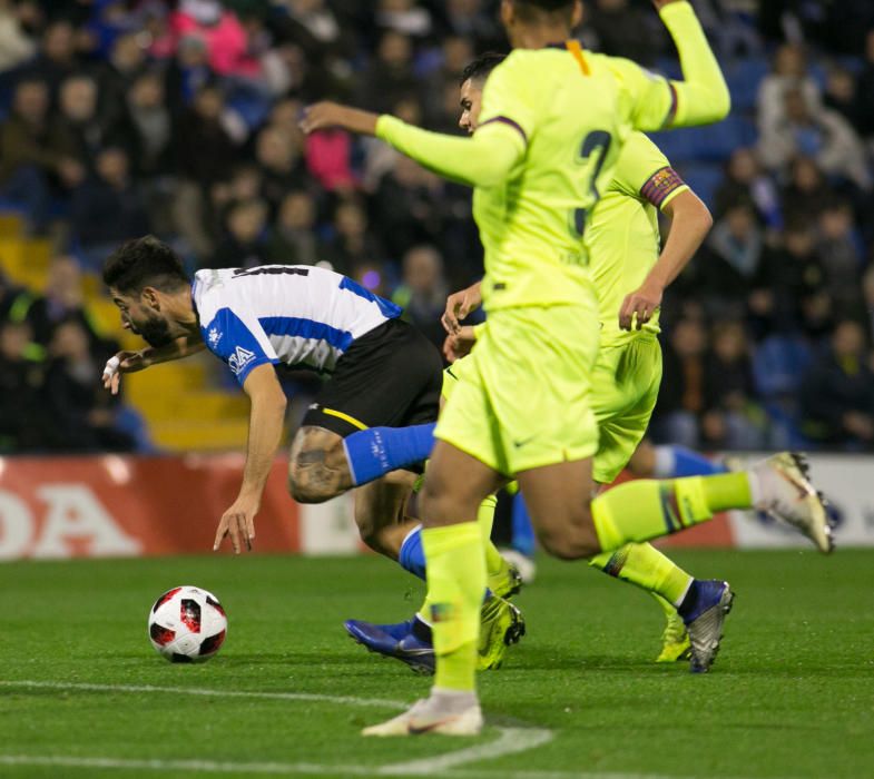 El Hércules recupera sus señas de identidad ante el Barça B