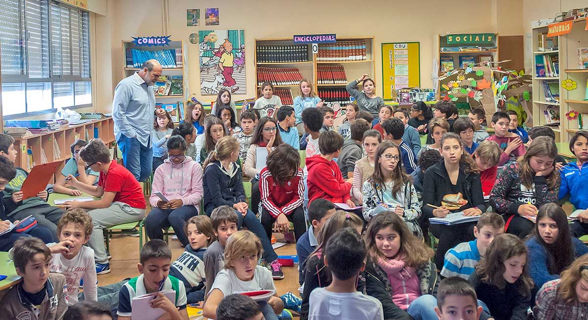 Visita de Faro de Vigo del CEIP García Barbón, curso 2016-17