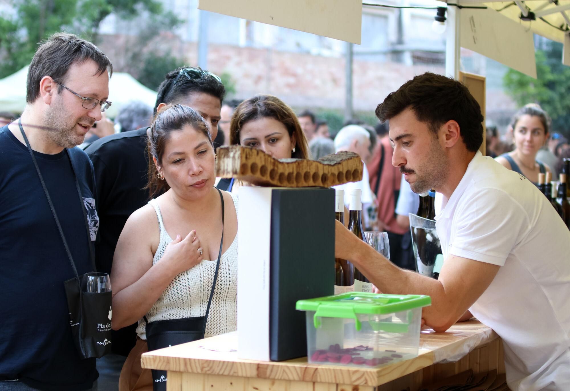 Fira ViBa de Manresa, al pati del Casino