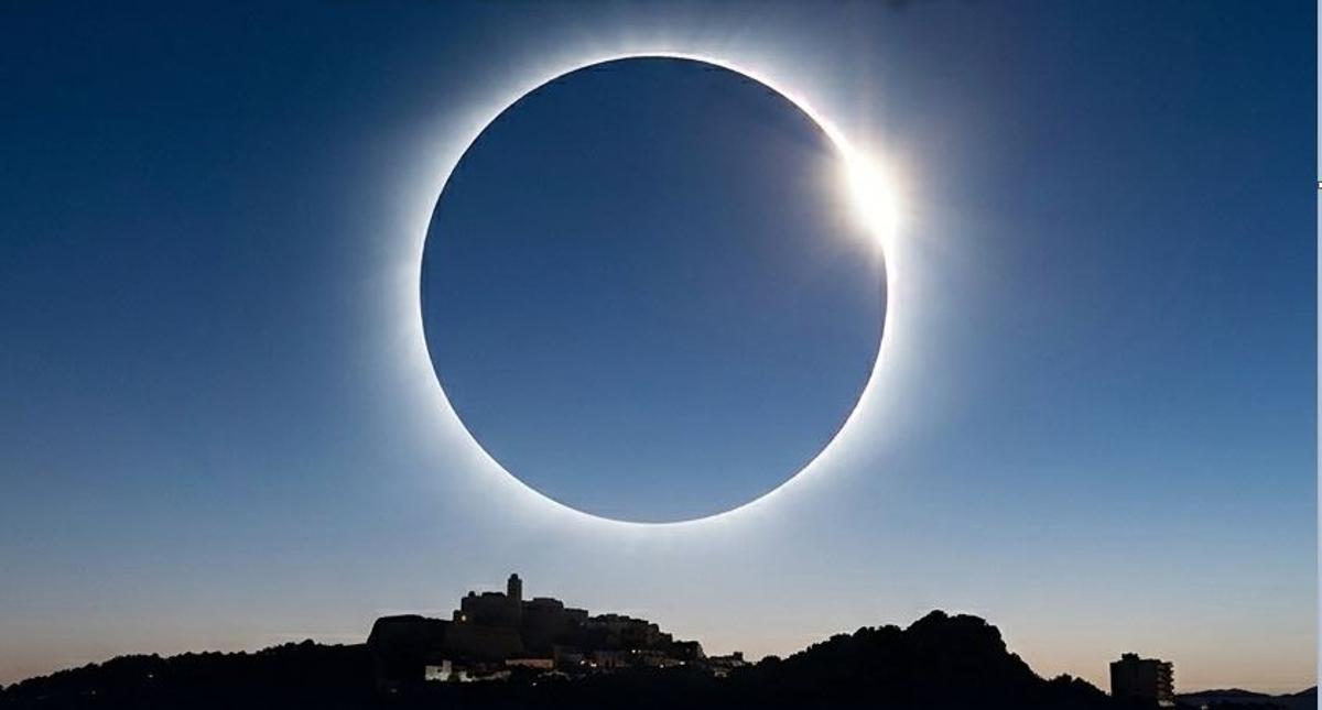 Ibiza es uno de los pocos lugares del mundo desde donde se podrá ver el eclipse total el 12 de agosto.