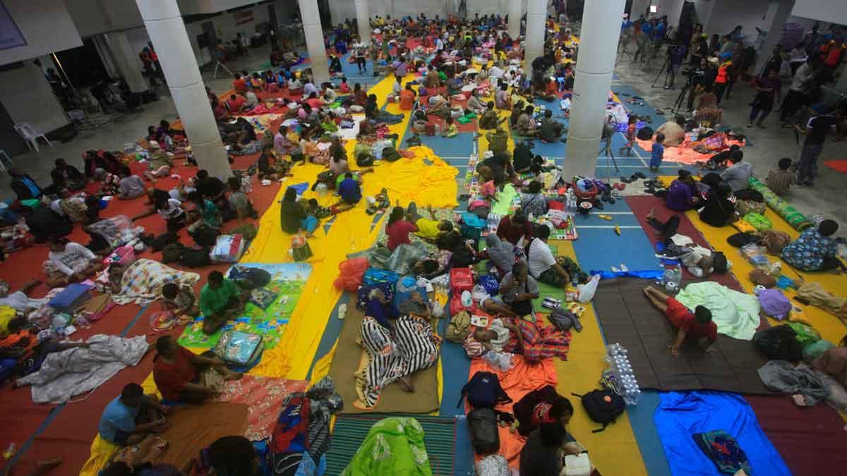 Evacuadas 7.000 personas en el sur de Tailandia por la tormenta Pabuk