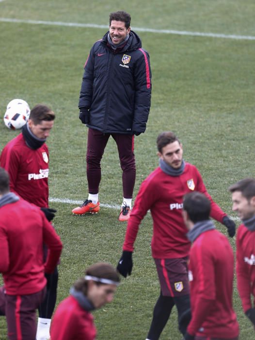 ENTRENAMIENTO ATLÉTICO DE MADRID