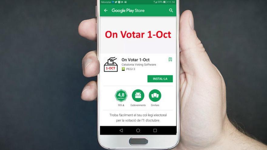 Una app per saber on anar a votar