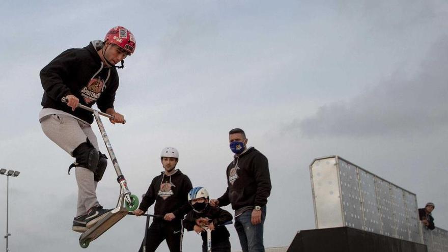 El skatepark de Gandia acoge la segunda jornada de la Liga Autonómica de Scooter