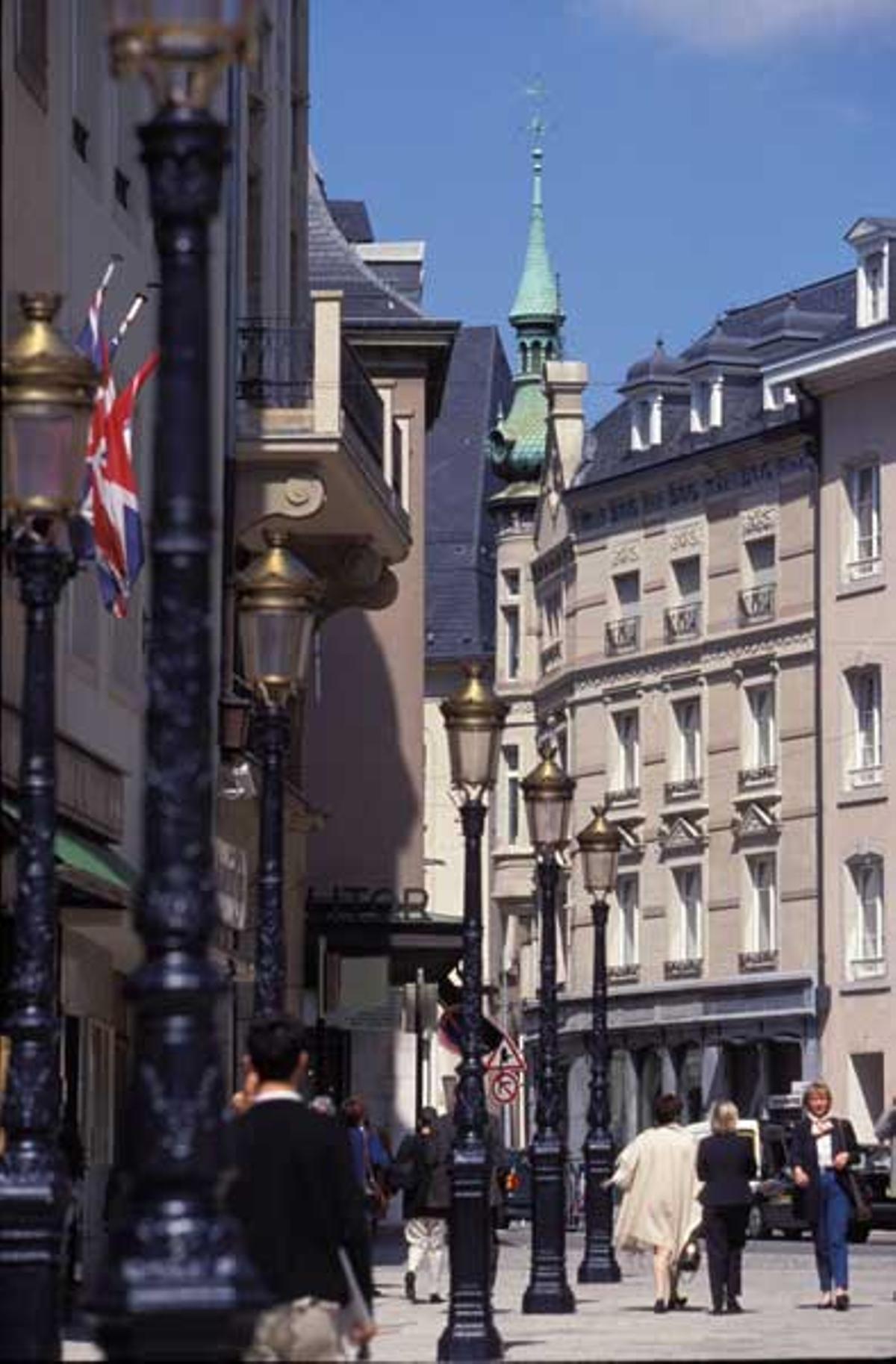 Famoso barrio luxemburgués de Gran Ducal.