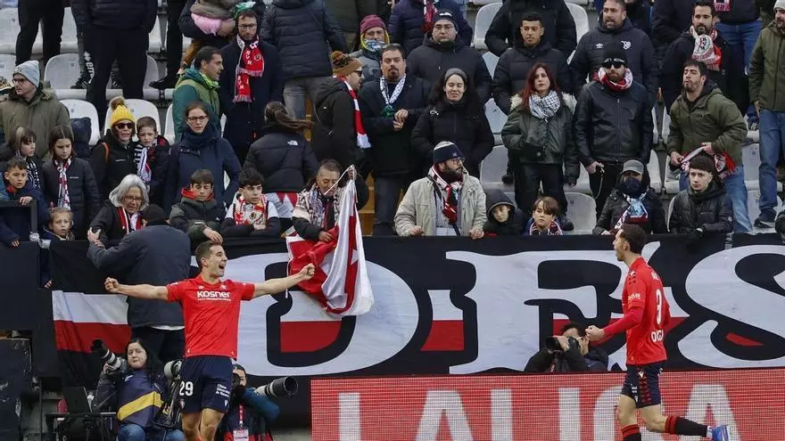 No se lo pensó dos veces: el disparo de Osamblea desde fuera del área que dio el tercero a Osasuna