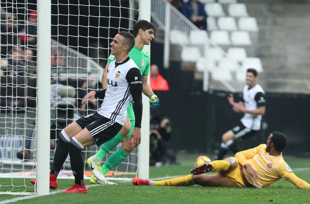 Valencia - Girona, en imágenes