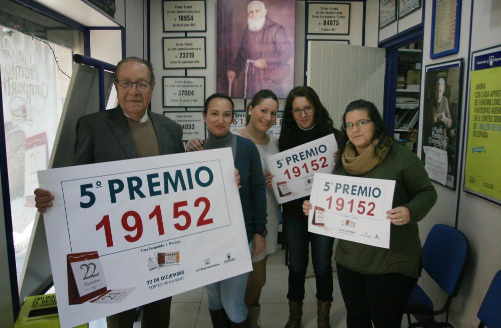 Lotería de Navidad 2016 en Málaga