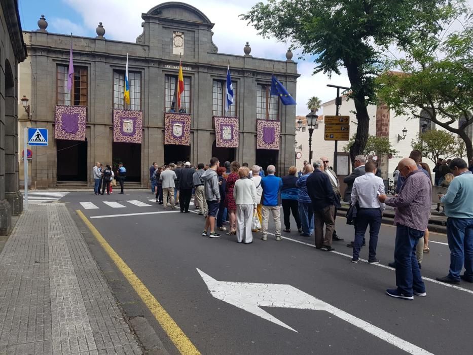 Negociación de pacto en La Laguna