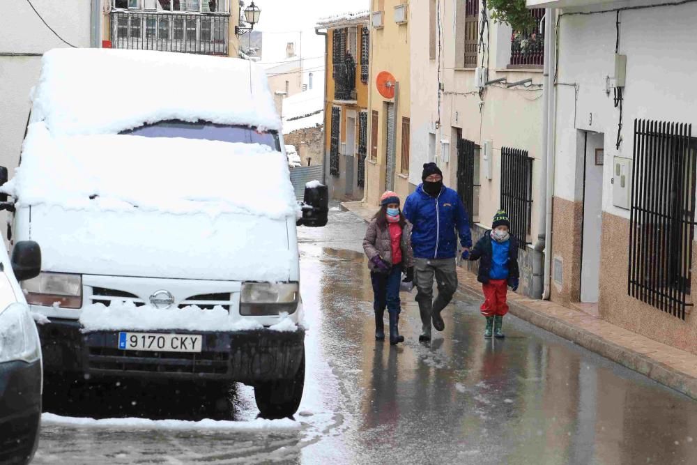 Nieve en Coy, Lorca