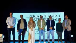 Santa Lucía homenajea a Rafael Sánchez, Luisa Pérez y Carmen Ramos en la I Feria del Agua y la Sostenibilidad