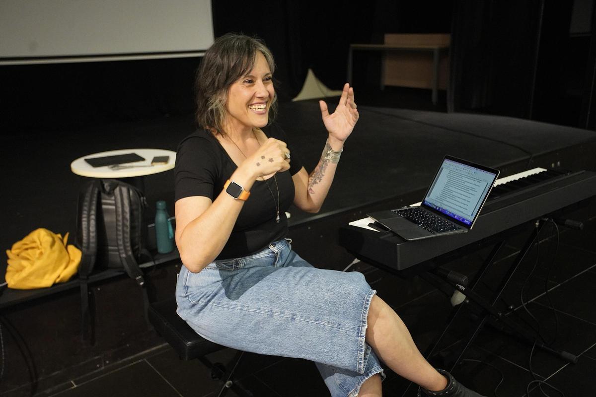 La cantant, compositora i coach vocal Clara Luna.