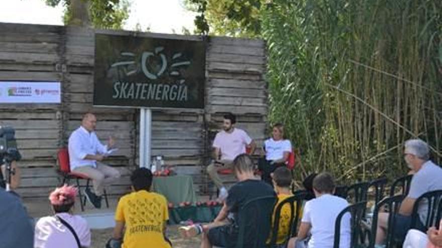 Llorenç Frigola i Francesc Boix i Maria Plaza a l&#039;acte a Canet de la Tallada