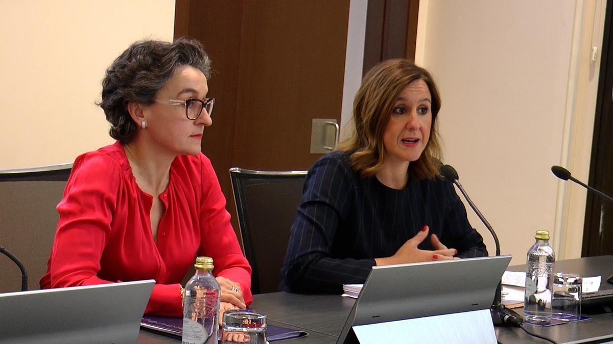 Mar Chao y María José Catalá, presidenta de la Autoridad Portuaria y alcaldesa de València