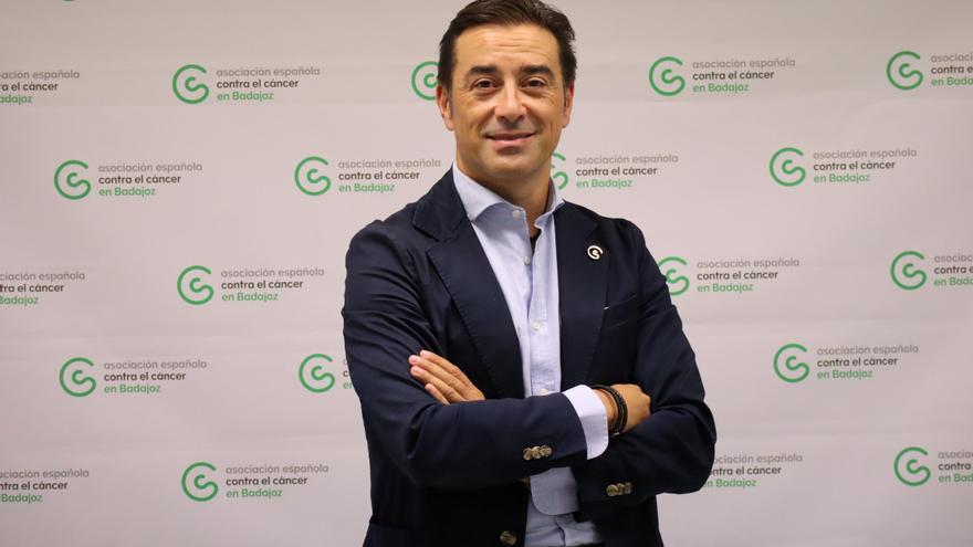 Miguel Ángel Mendiano, nuevo presidente de la AECC en Badajoz