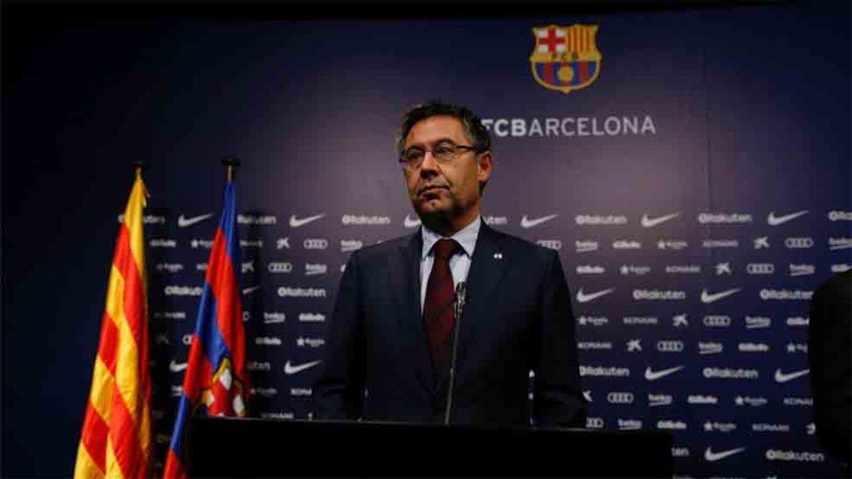 Bartomeu ha tomado las riendas de la crisis por el coronavirus