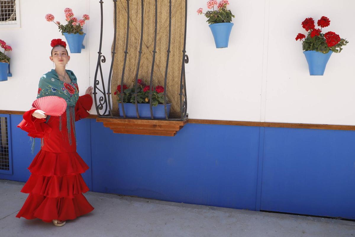 Alejandra Valladolid Santamaría, vestida por Rosario Román