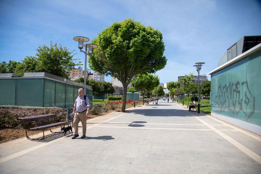 Die Parks in Palma de Mallorca sind wieder geöffnet