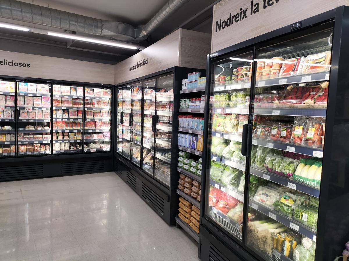Detalle del interior del nuevo establecimiento