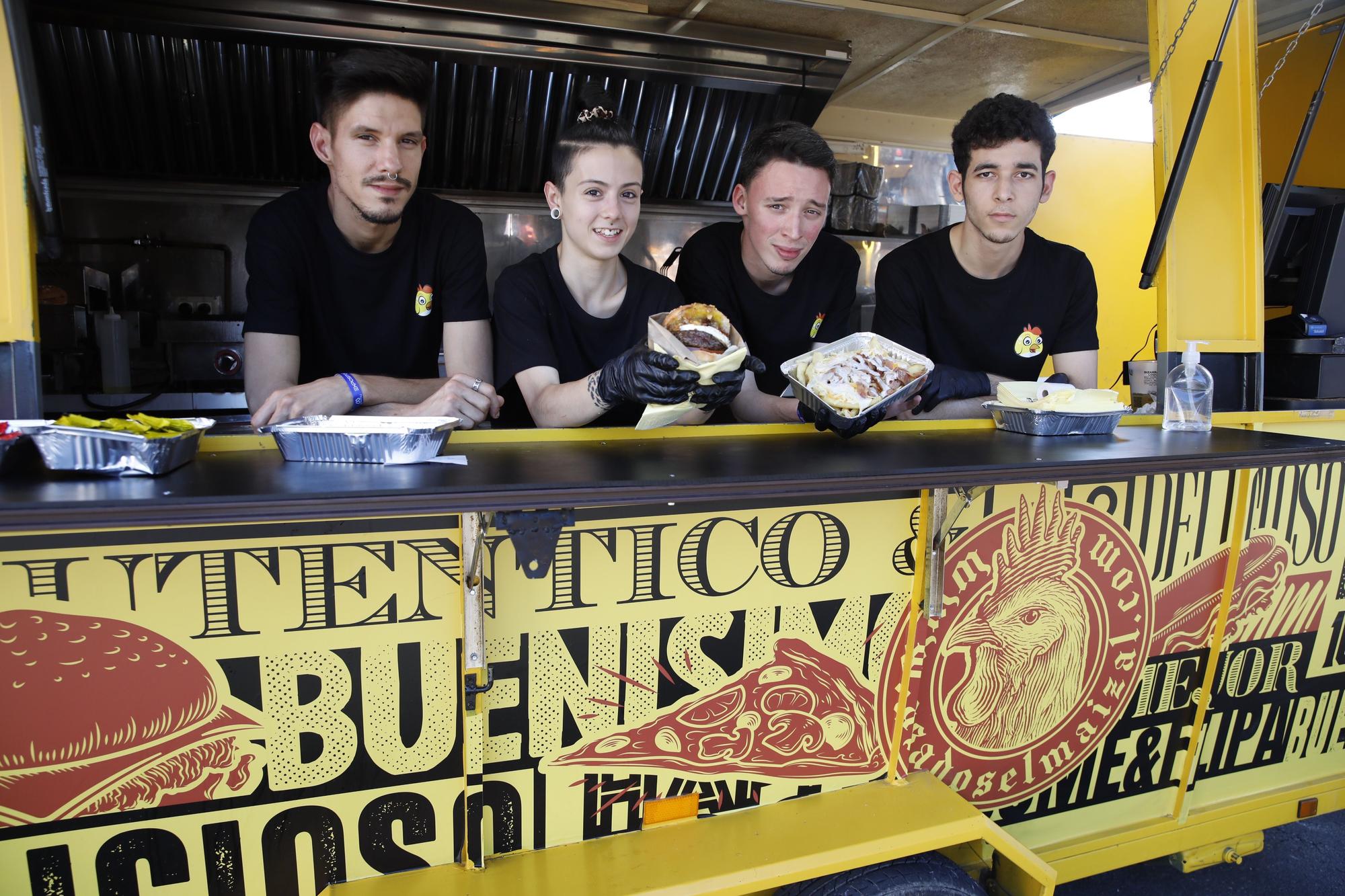 Los restaurantes móviles (Food Trucks) causan furor en el festival metrópoli