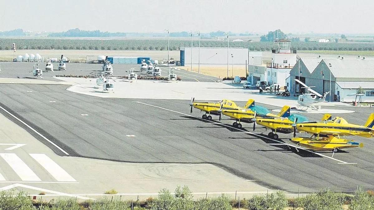 Aeródromo Sebastián Almagro, en Córdoba.