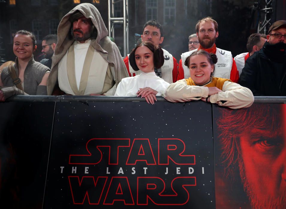 Premiere de ''Star Wars: Los últimos Jedi''- Londres