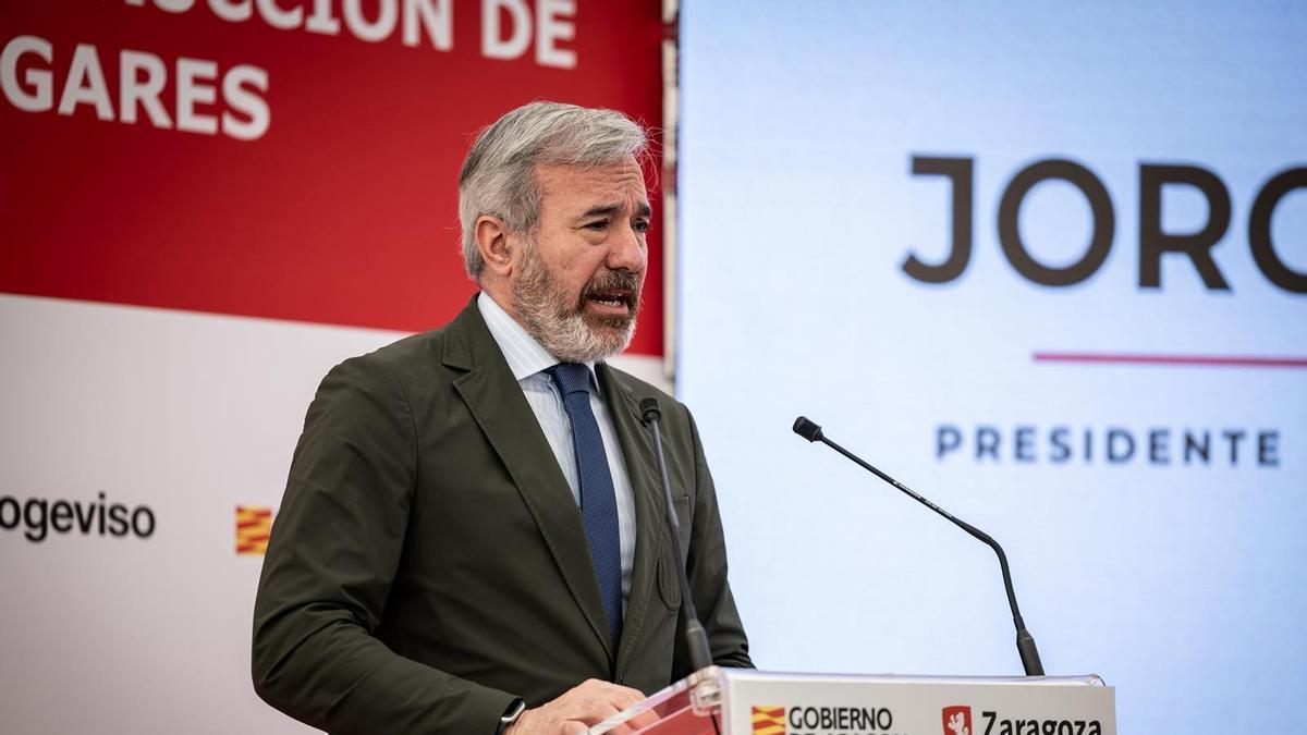 El presidente de Aragón, Jorge Azcón.