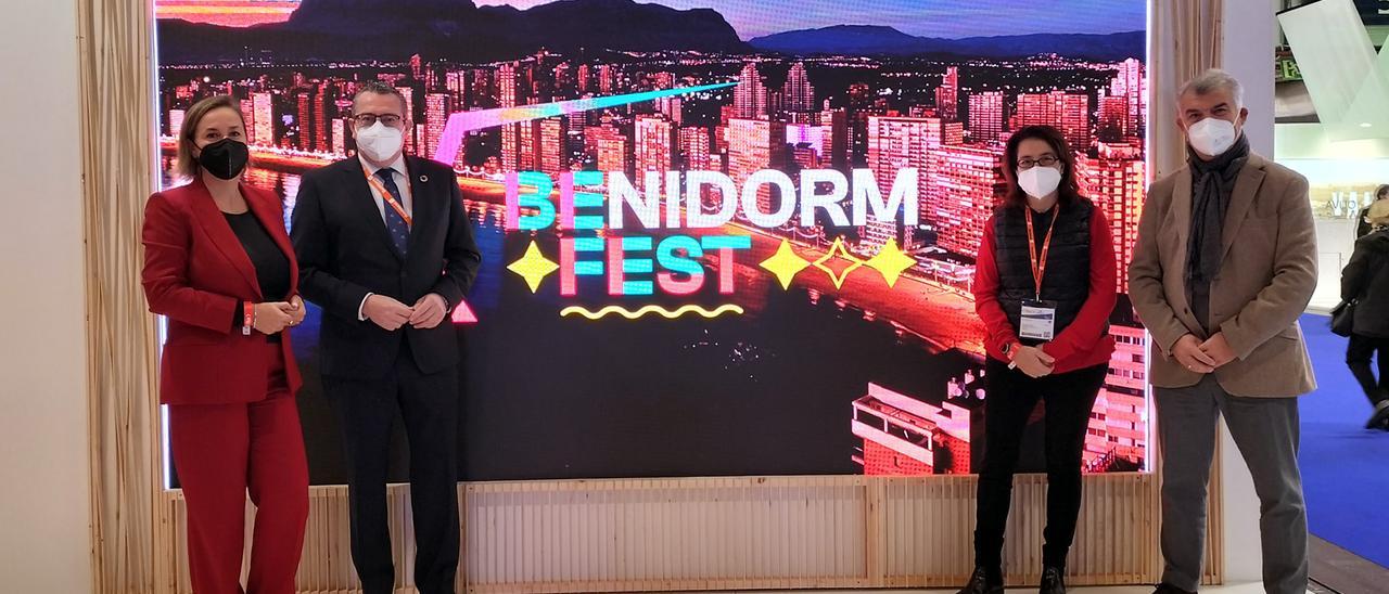 Benidorm promociona la ciudad en Fitur.