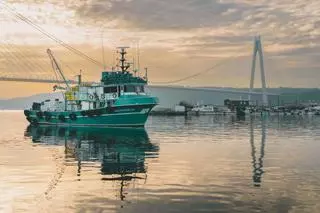 A bordo de un barco pesquero en el mar Negro: pocos peces y un fondo plagado de minas
