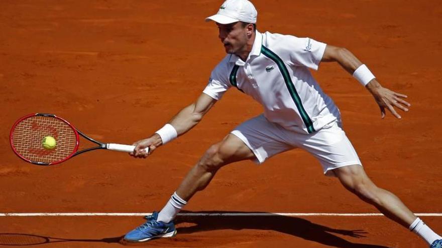 Bautista avanza con firmeza en el Mutua Madrid Open