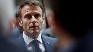 El presidente francés, Emmanuel Macron