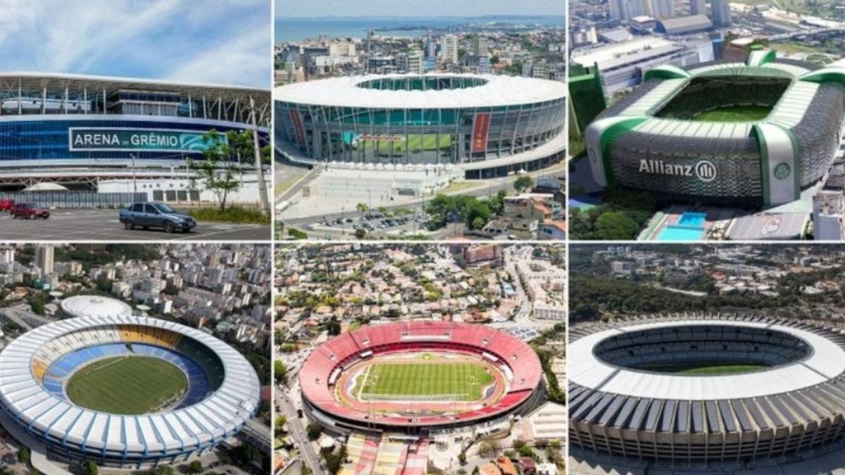 Estos son los seis estadios donde se jugará la Copa América 2019