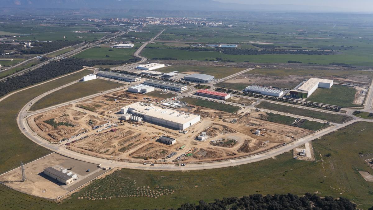 En la plataforma logística de Huesca (Plhus), Farm Faes ha sido la última empresas que ha anunciado su instalación.