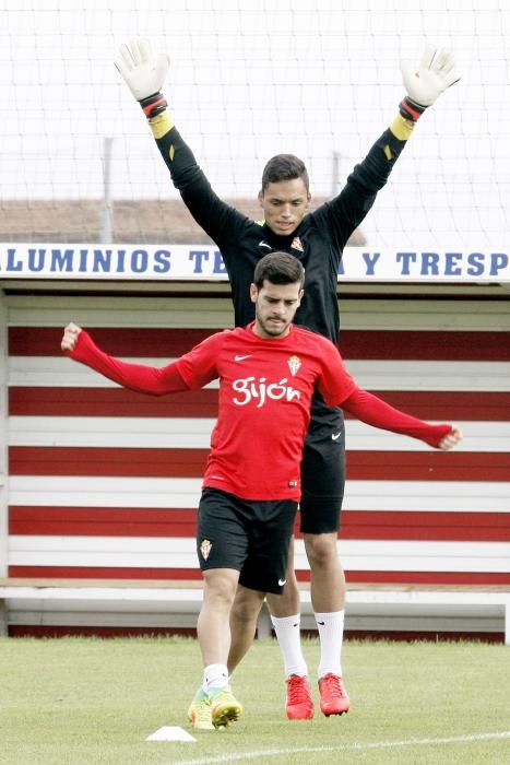 Entrenamiento del Sporting